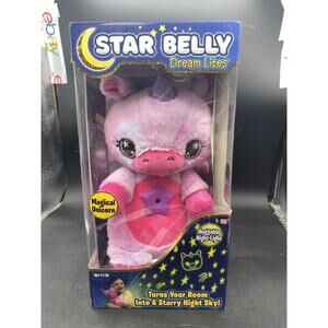 Star Belly Dream Lites~Magical Unicorn~Huggable Nightlight 6 Multicolor NEW!